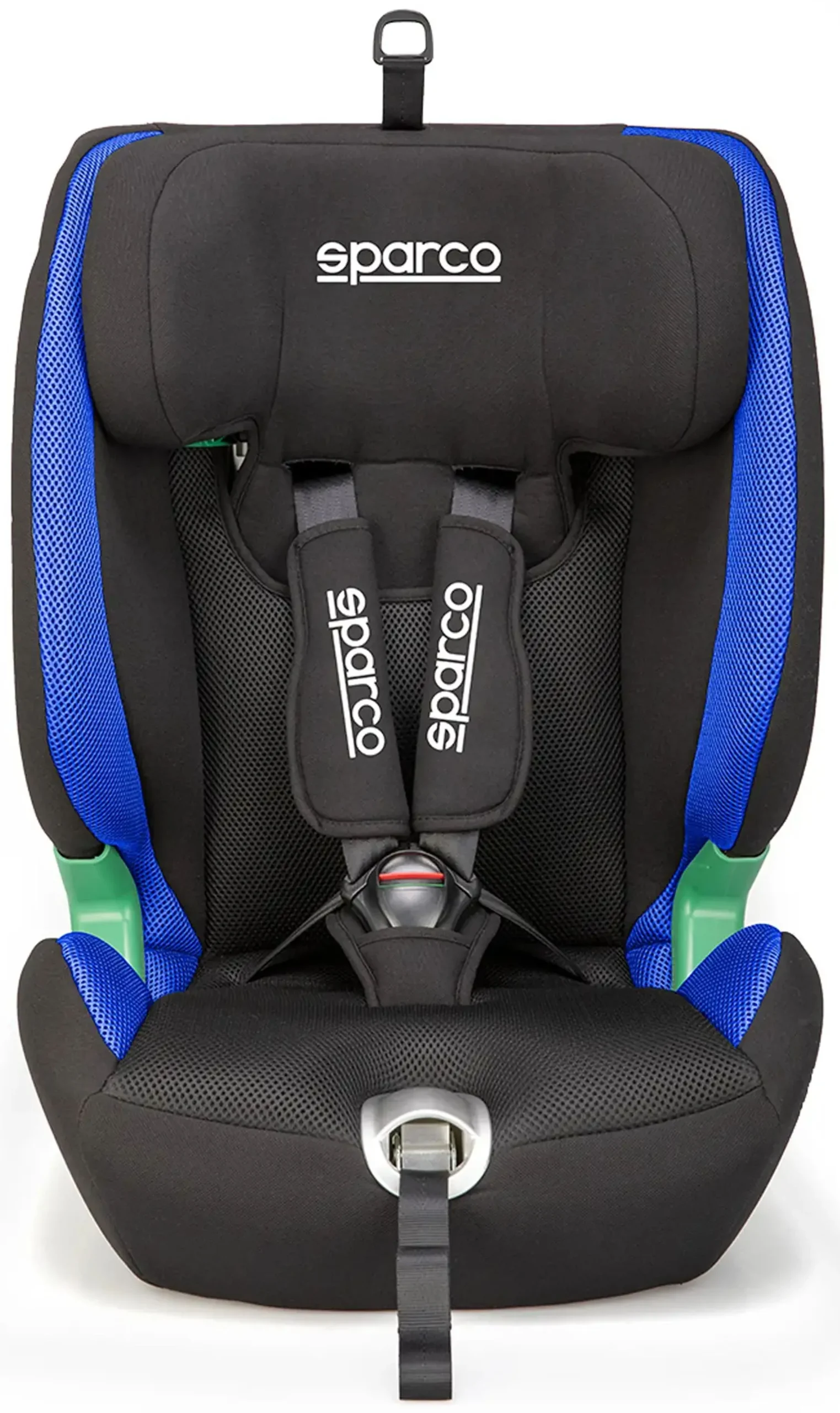 Sparco SK5000I Silla de Coche para Niños Negra y Azul 76 - 150cm