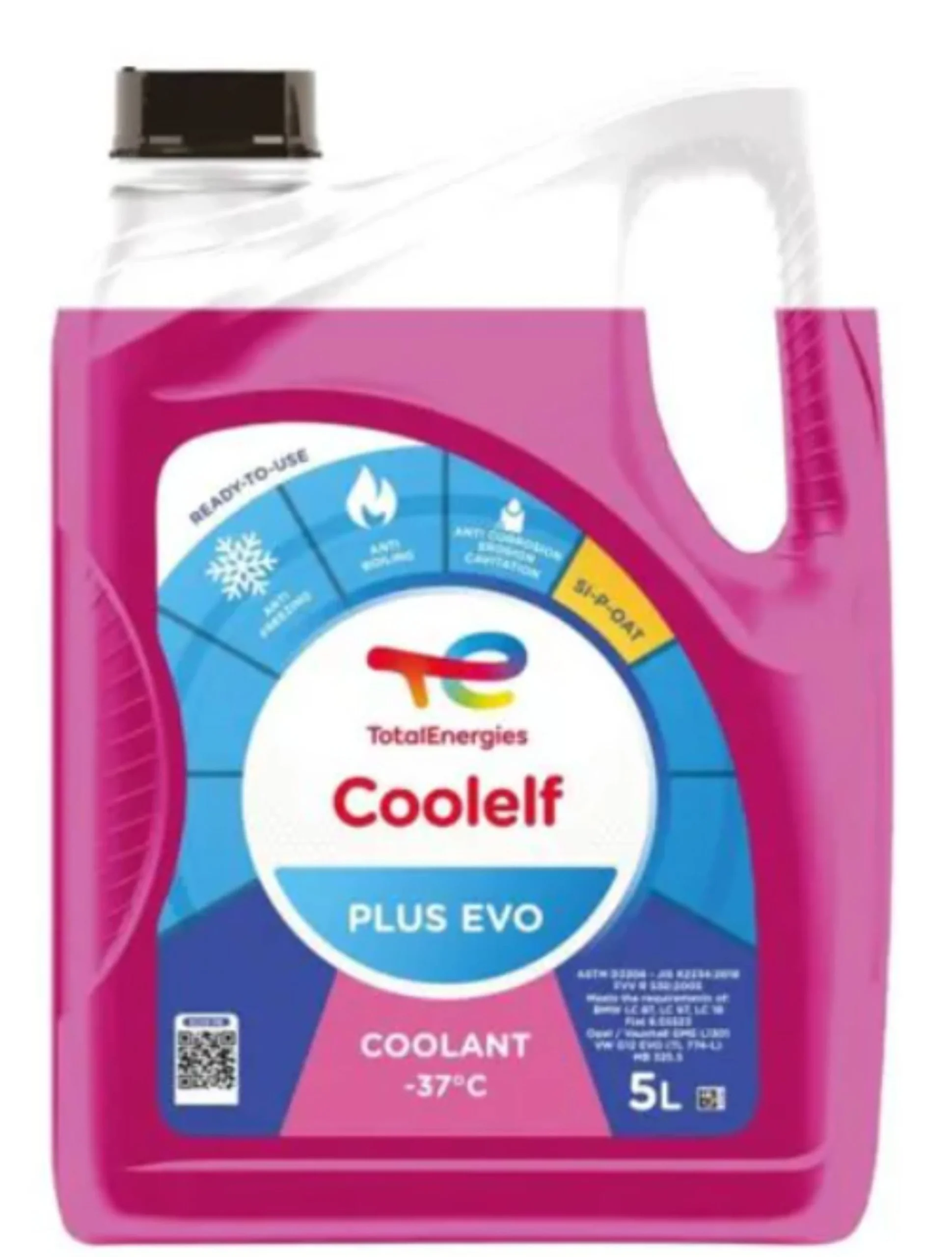 Total Coolelf Plus Evo -37°C Refrigerante - 5 litros
