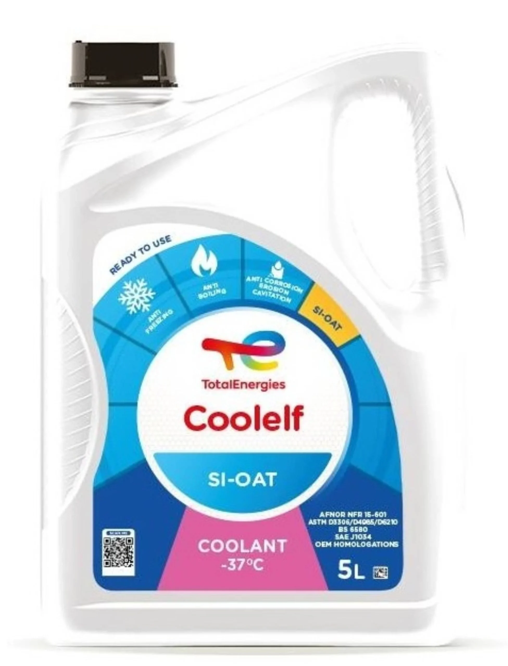 Total Coolelf Si-OAT Refrigerante - 5 litros