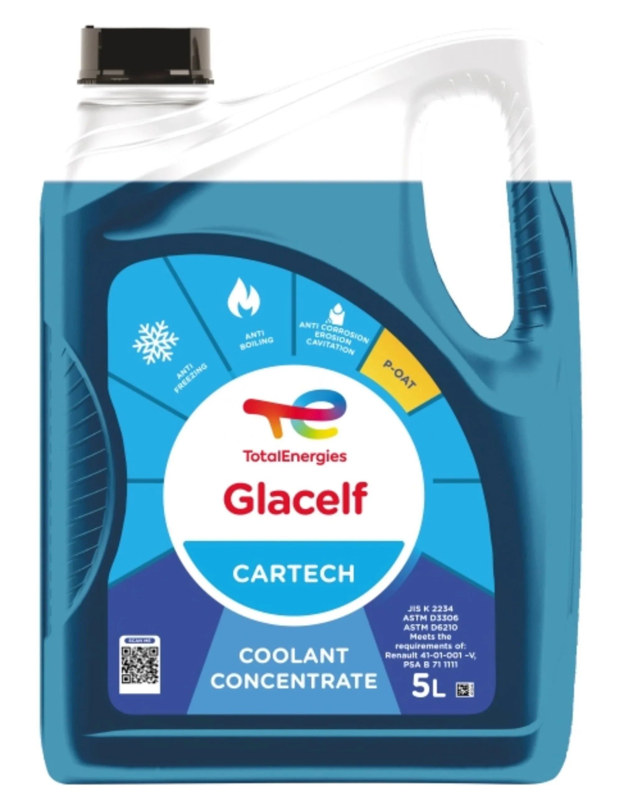 Total Glacelf Cartech G12 Refrigerante - 5 litros