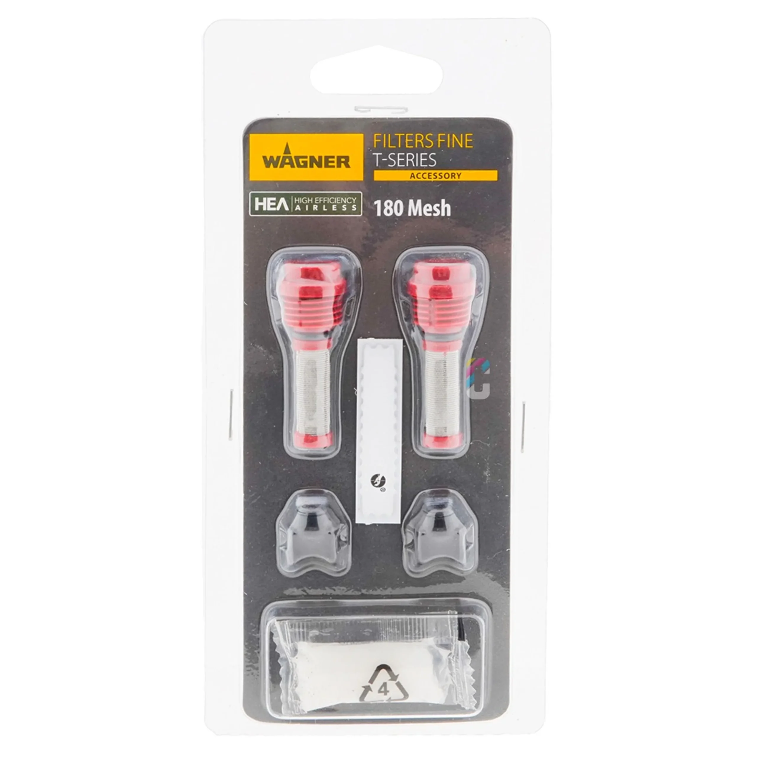 Wagner Set de Filtros para Pistola Rojo T2