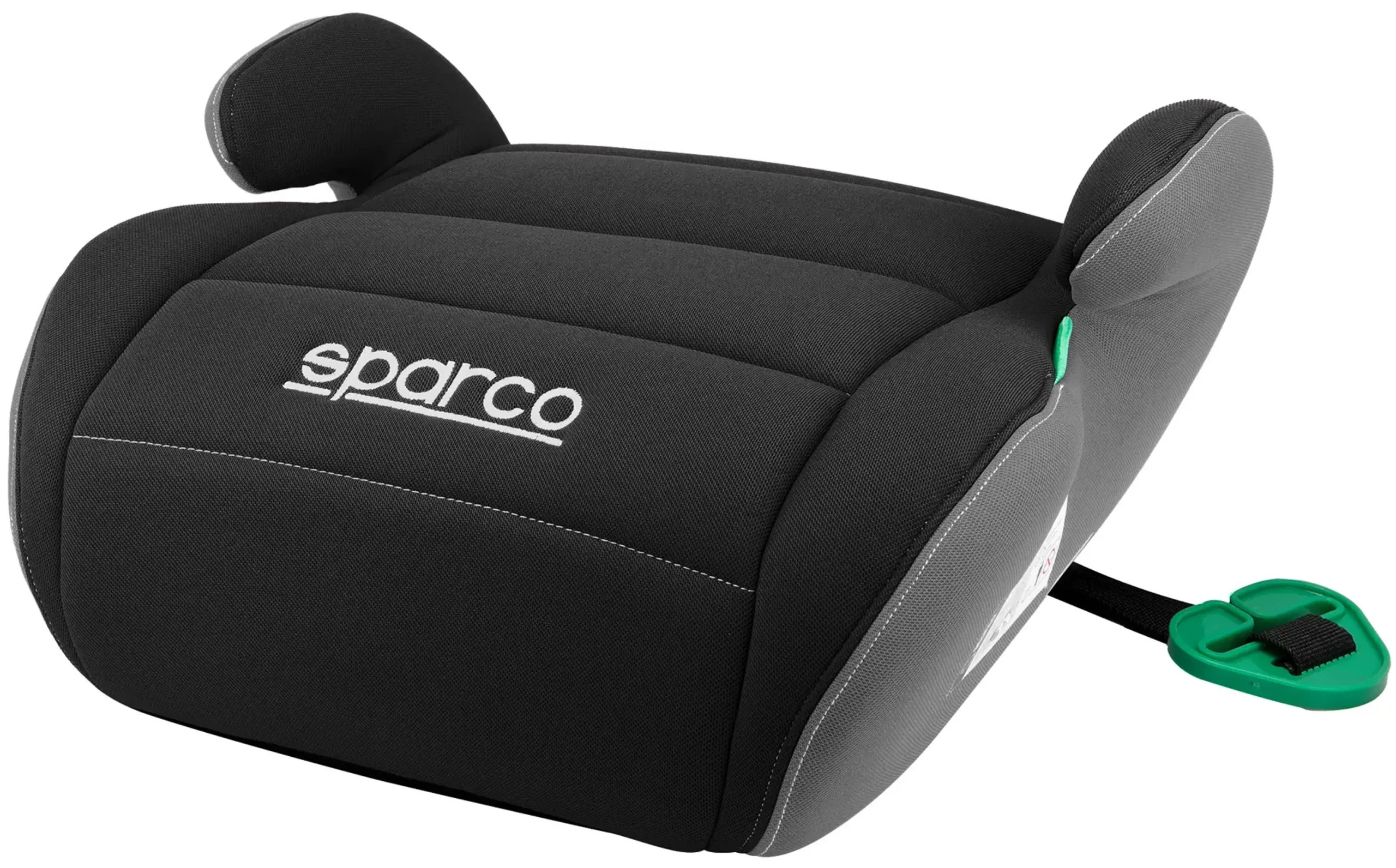 Sparco F100KI Elevador de Asiento de Coche Negro y Gris 125-150cm